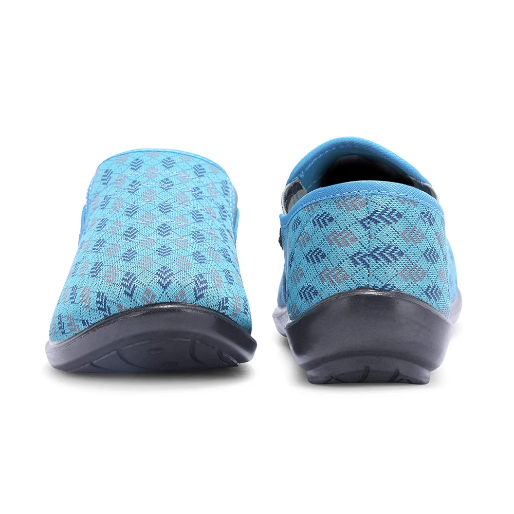 Gliders By Liberty Women SELINA-104 T.Blue Casual Ballerina - Image 5