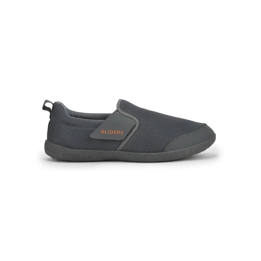 Gliders (Grey) Casual Slip on Shoes For Men BUMPER By Liberty - Image 2