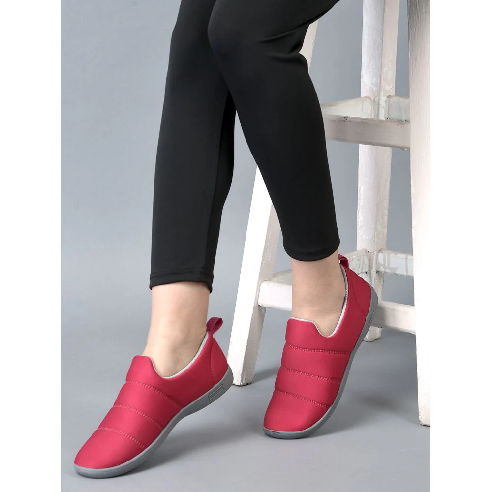 Gliders (Pink) Casual Slip on Shoes For Ladies Harvey-30 By Liberty - Image 5
