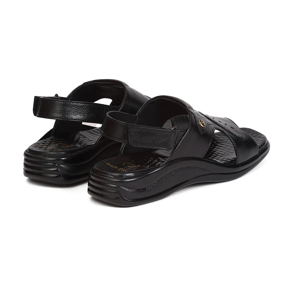 Healers 2025-779 Black Casual Flat Sandal for Men By Liberty - Image 7