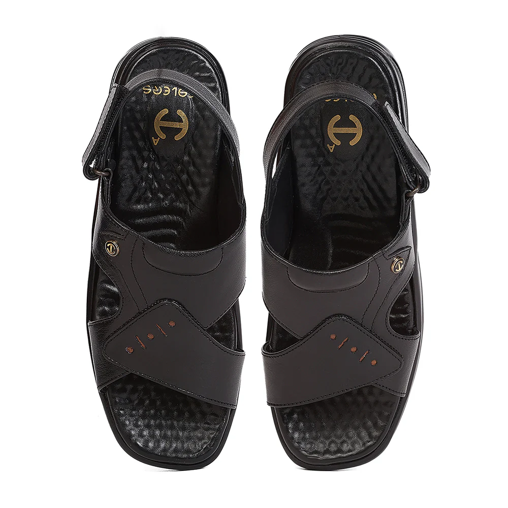 Healers 2025-779 Black Casual Flat Sandal for Men By Liberty - Image 8