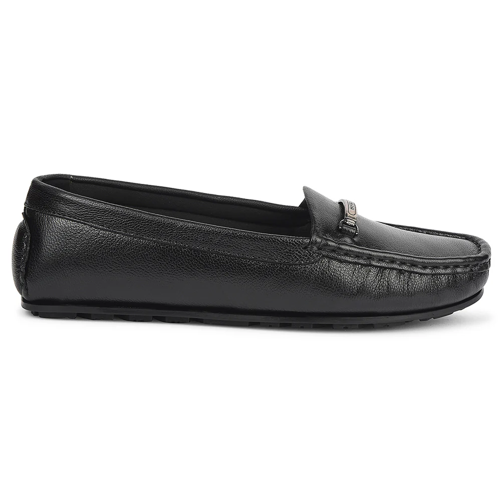 Healers Black Casual Ballerina For Women JJL-26 By Liberty - Image 2