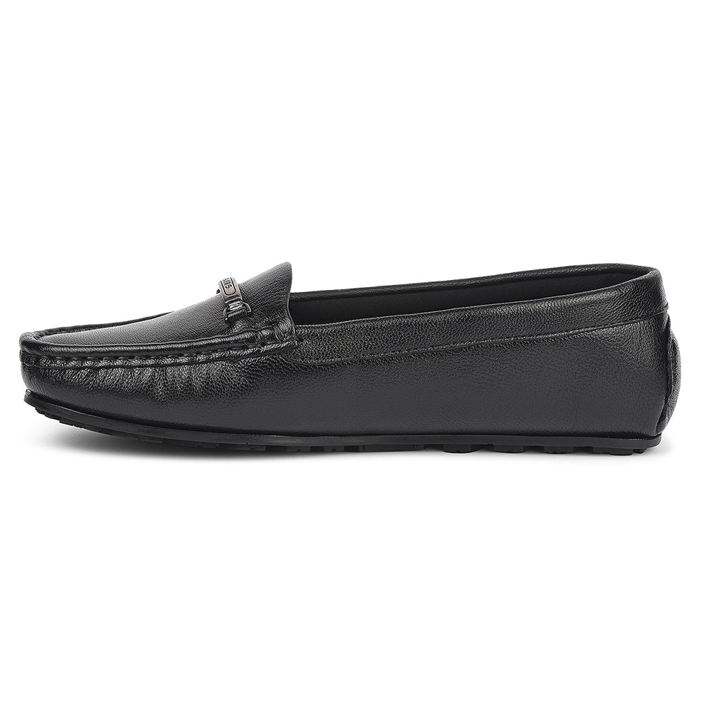 Healers Black Casual Ballerina For Women JJL-26 By Liberty - Image 3