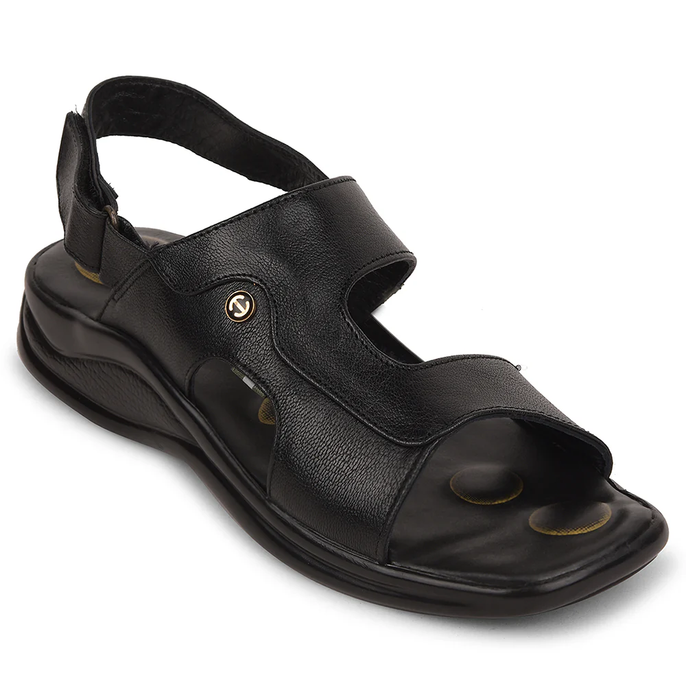 Healers Black Formal Sandal For Men 2013-120 By Liberty