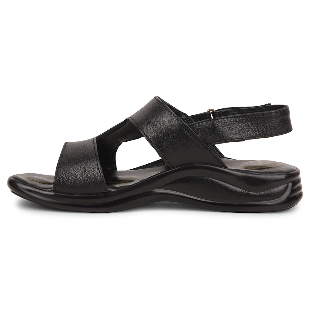 Healers Black Formal Sandal For Men 2013-120 By Liberty - Image 3
