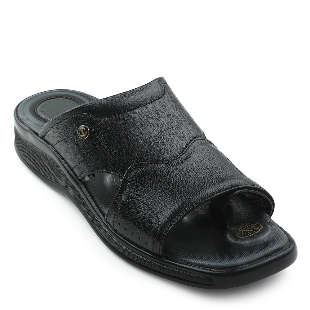 Healers Black Formal Sandal For Men 2050-617 By Liberty