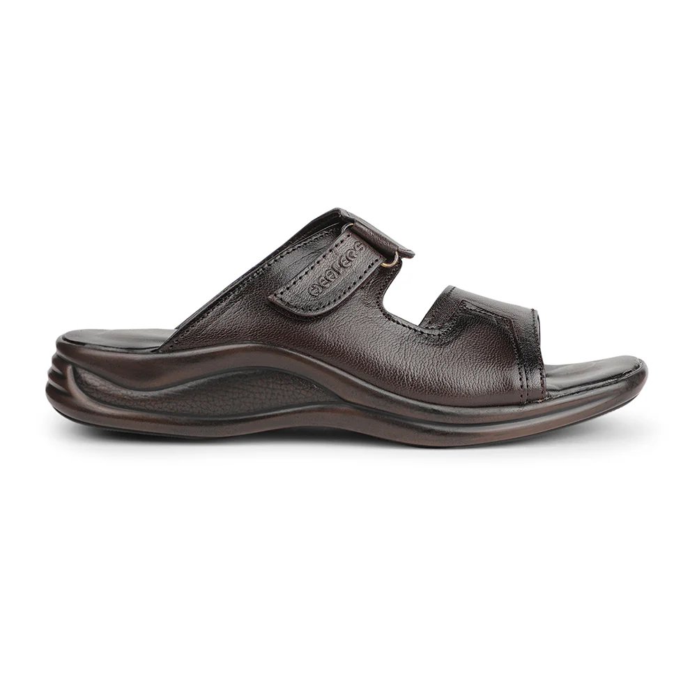 Healers Brown Casual Slipper For Men 2013-906 By Liberty - Image 2