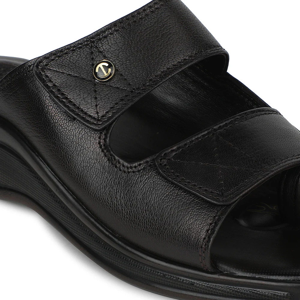 Healers Brown Casual Slipper For Men 2050-615 By Liberty - Image 5