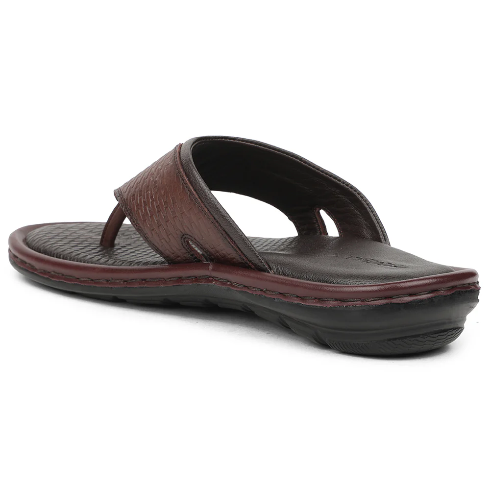 Healers Brown Casual Slipper For Men ASL-3 By Liberty - Image 5