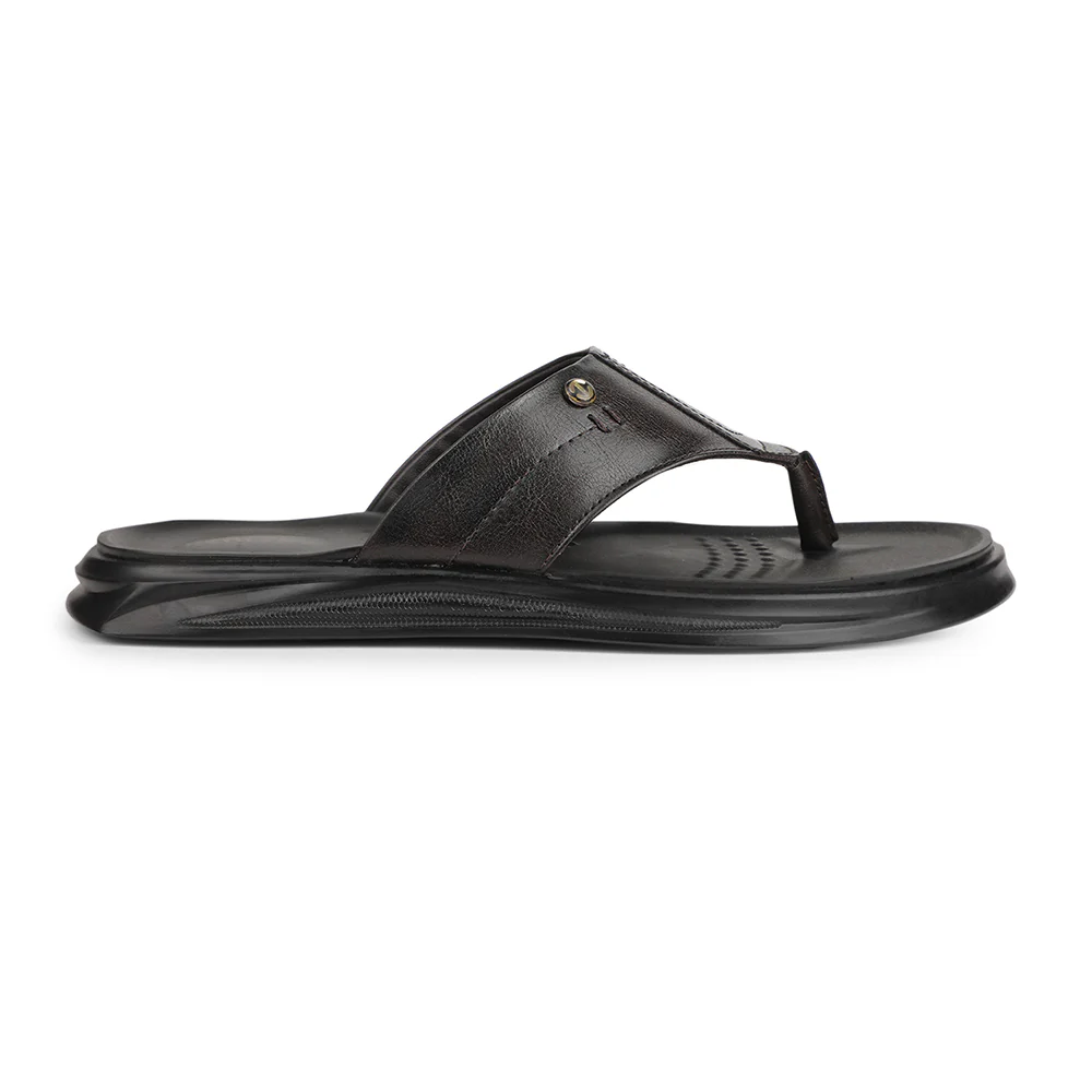 Healers Brown Casual Slipper For Men CAMMRY By Liberty - Image 2