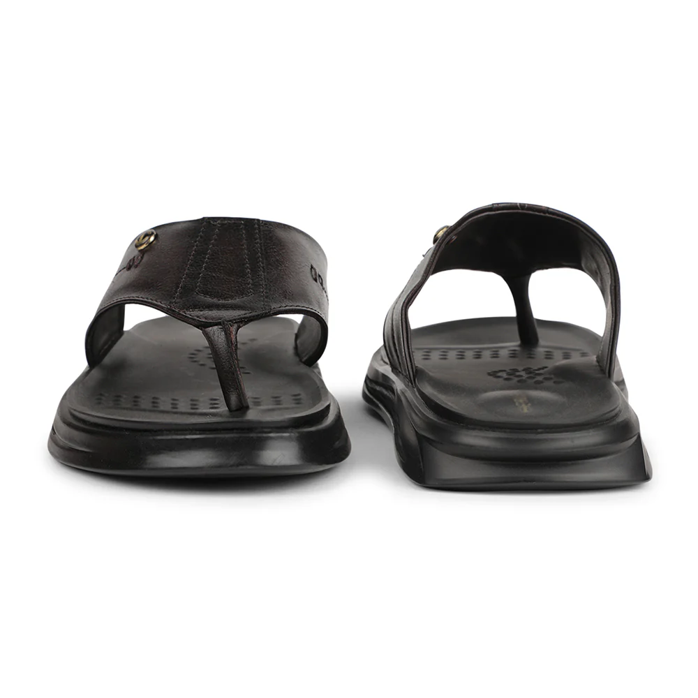 Healers Brown Casual Slipper For Men CAMMRY By Liberty - Image 6