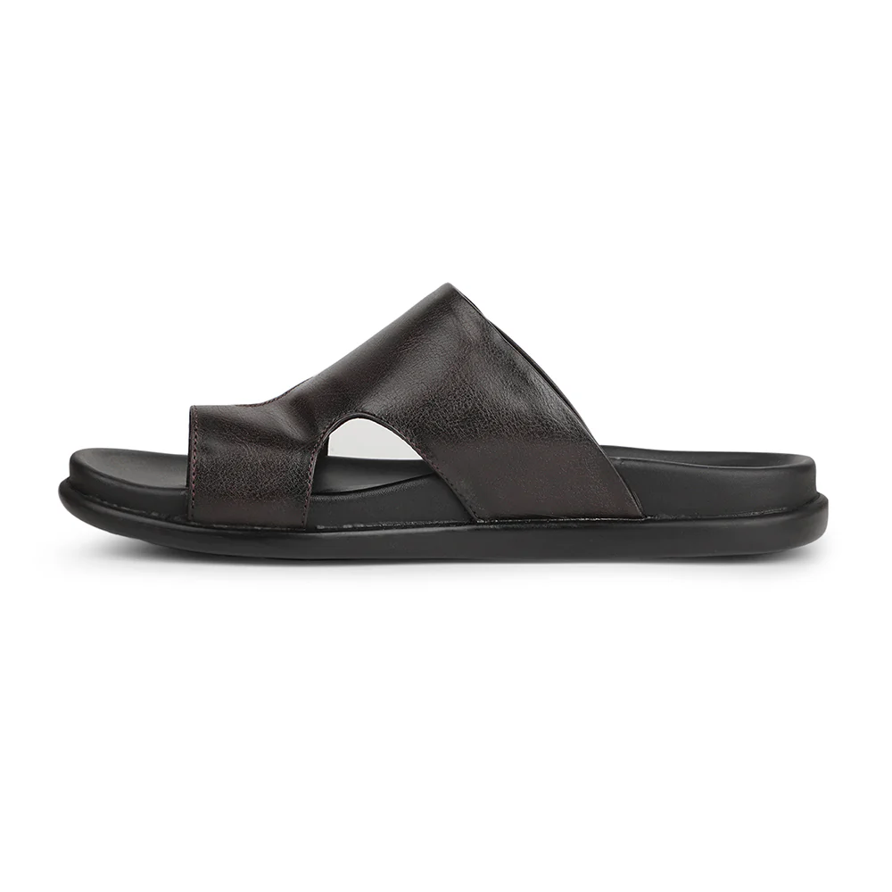 Healers Brown Casual Slipper For Men LEEKS-10 By Liberty - Image 3