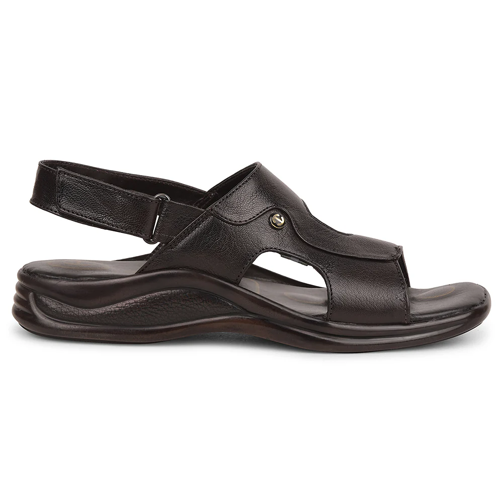 Healers Brown Formal Sandal For Men 2013-120 By Liberty - Image 2
