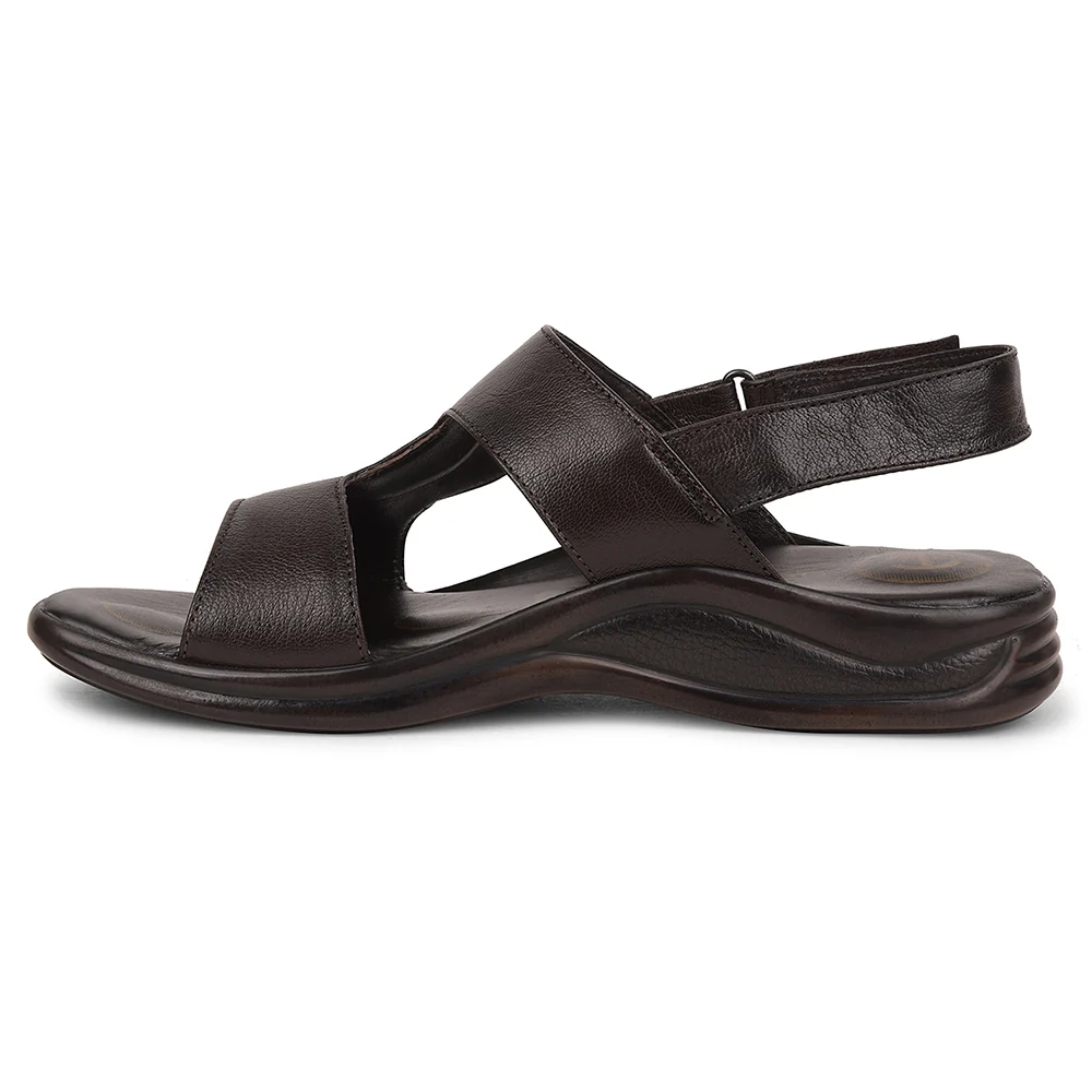 Healers Brown Formal Sandal For Men 2013-120 By Liberty - Image 3