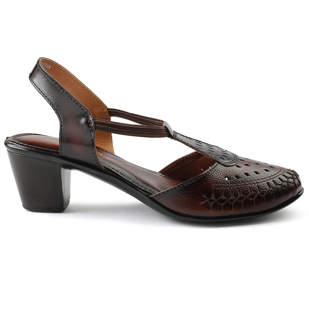 Healers Brown Sandal For Women TLO-41 By Liberty - Image 2