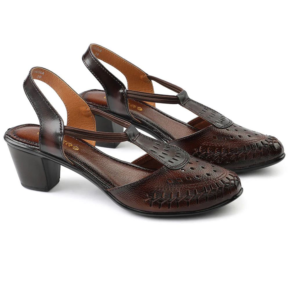 Healers Brown Sandal For Women TLO-41 By Liberty - Image 5