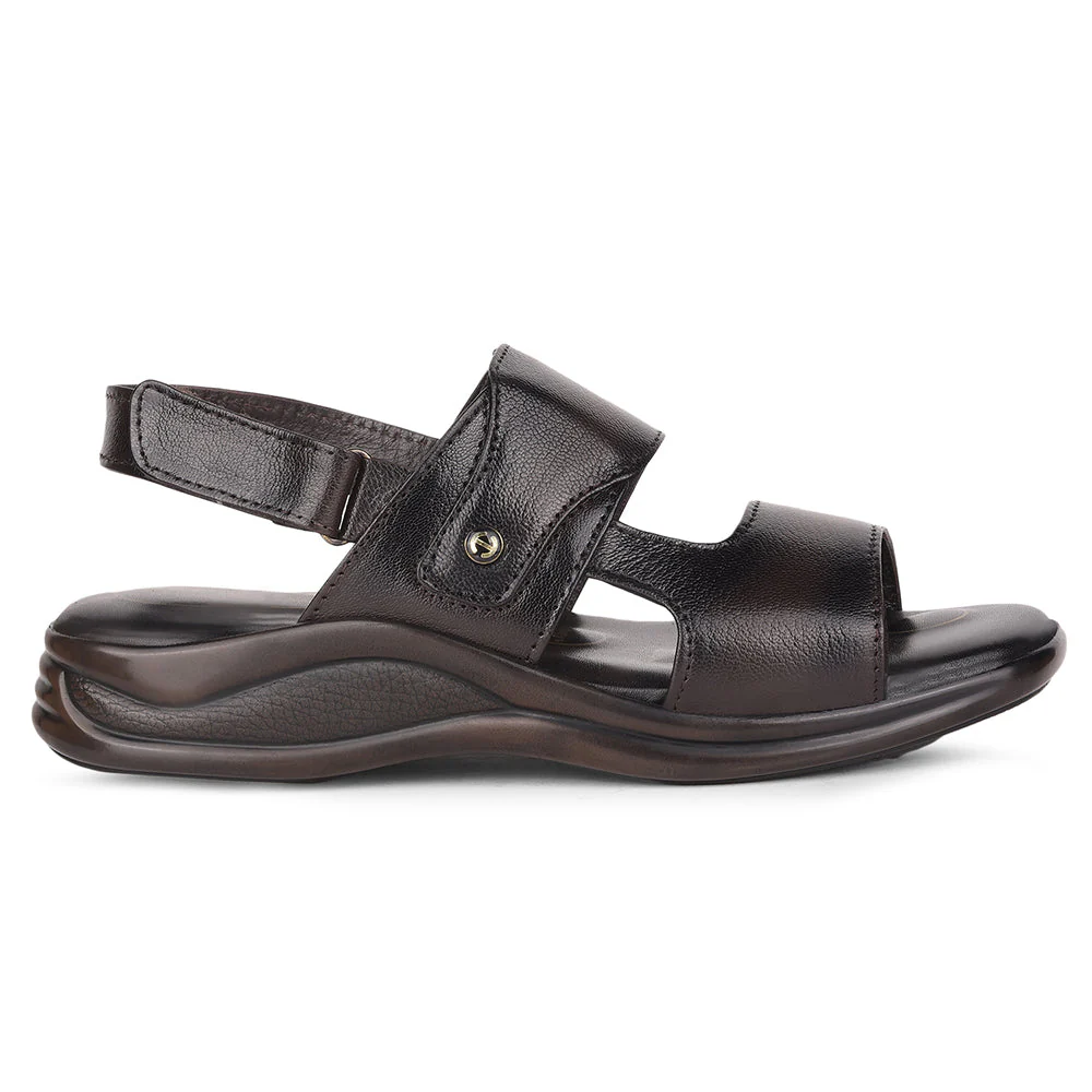 Healers By Liberty 2013-900 Formal Sandal For Men - Brown - Image 2