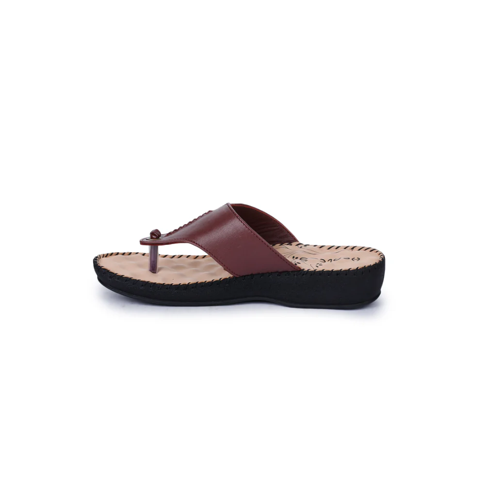 Healers By Liberty DR-519 Comfort Cherry Slippers For Women - Image 3