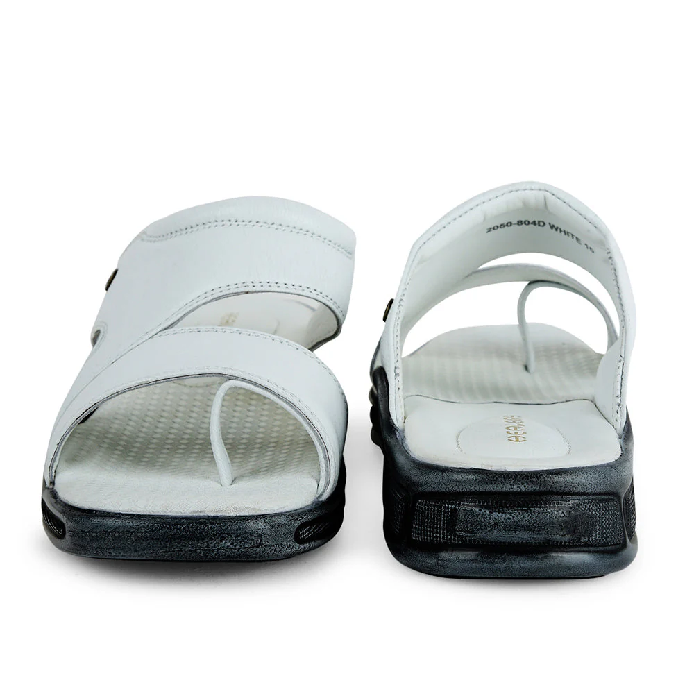 Healers by Liberty Men 2050-804D White Casual Slippers - Image 5