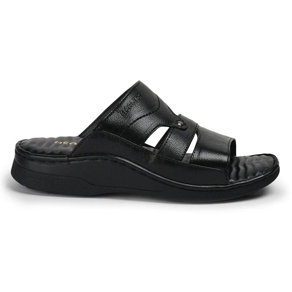 Healers By Liberty Men 2191-50 Black Casual Slippers - Image 2