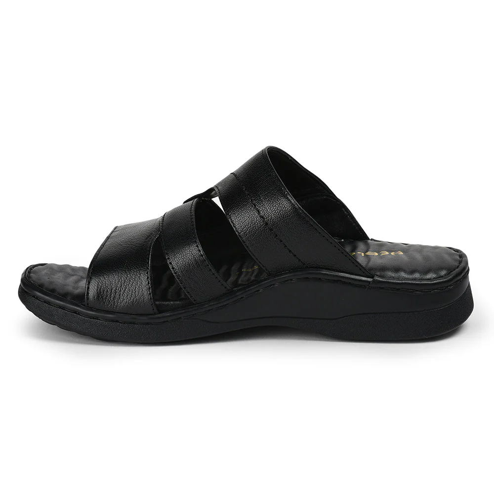 Healers By Liberty Men 2191-50 Black Casual Slippers - Image 3
