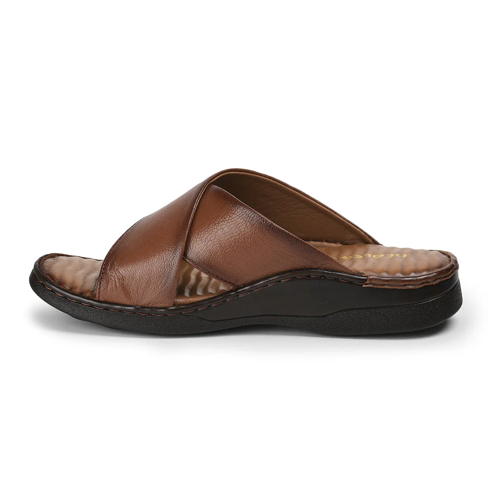 Healers By Liberty Men 2191-700 Tan Casual Slippers - Image 3