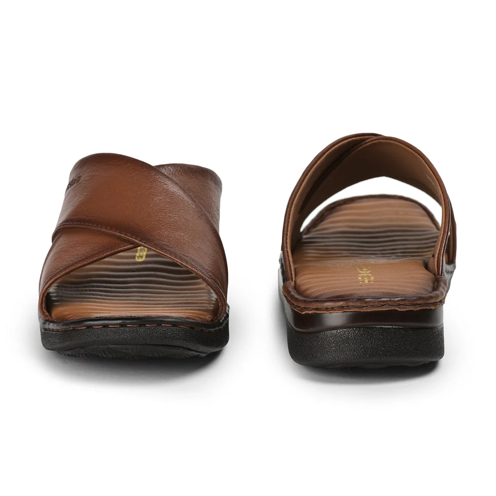 Healers By Liberty Men 2191-700 Tan Casual Slippers - Image 5