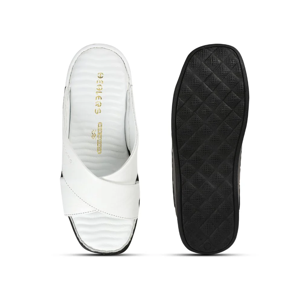 Healers By Liberty Men 2191-700 White Casual Slippers - Image 5