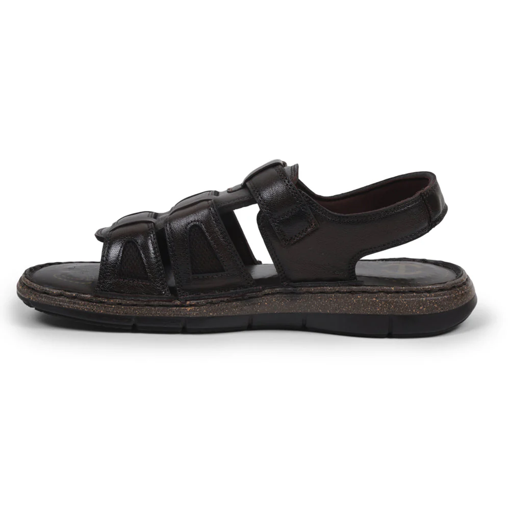 Healers By Liberty Men ACUSOFT-1 Brown Casual Sandal - Image 3