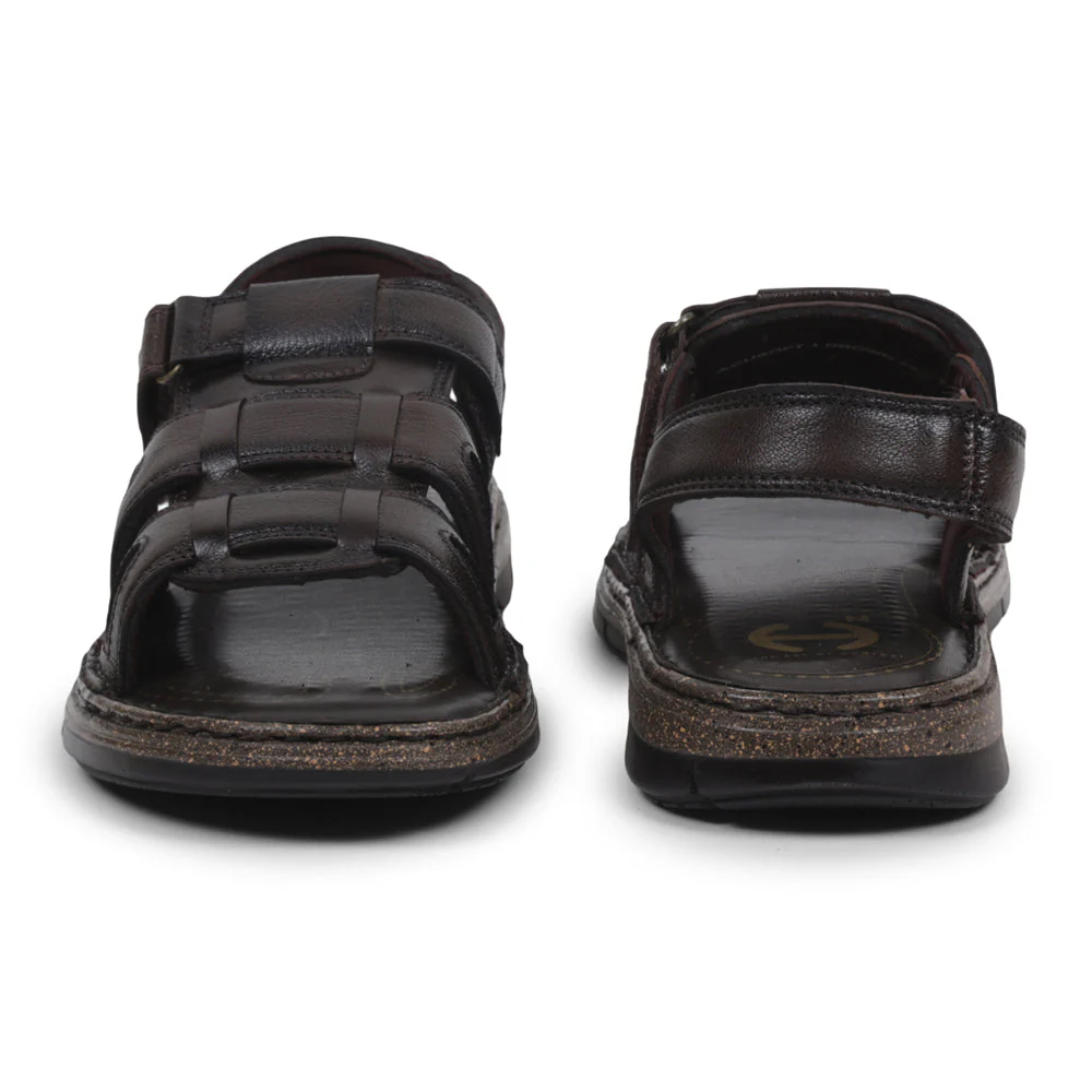Healers By Liberty Men ACUSOFT-1 Brown Casual Sandal - Image 5