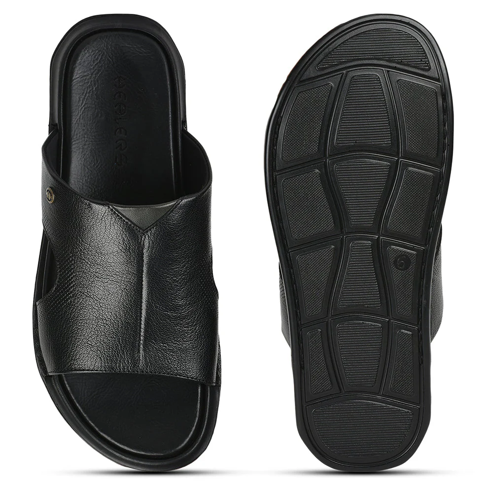Healers By Liberty Men JPL-264 Black Casual Slippers - Image 6