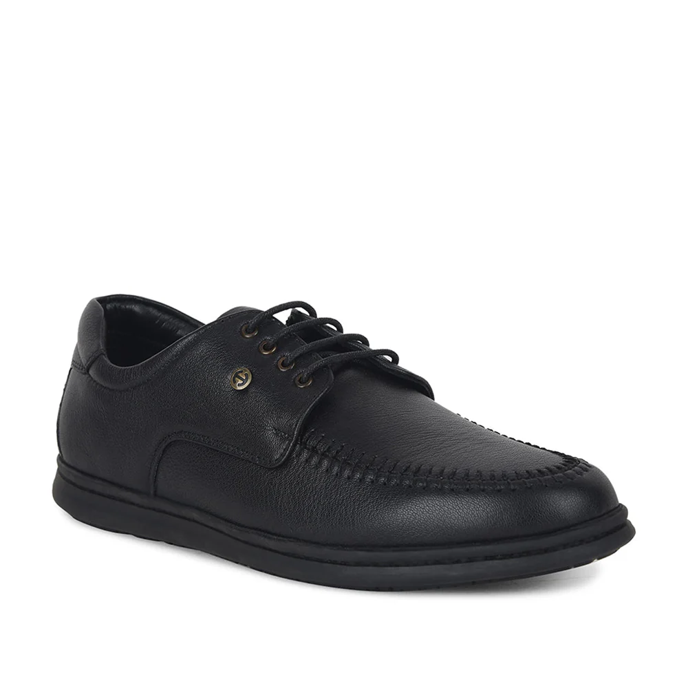 Healers by Liberty Men SAGAR-11 Black Formal Lacing Shoes