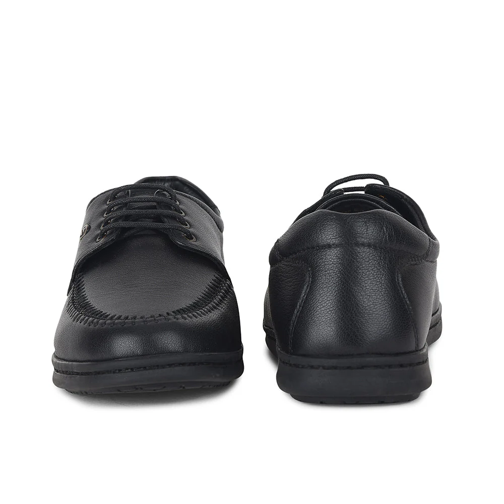 Healers by Liberty Men SAGAR-11 Black Formal Lacing Shoes - Image 5