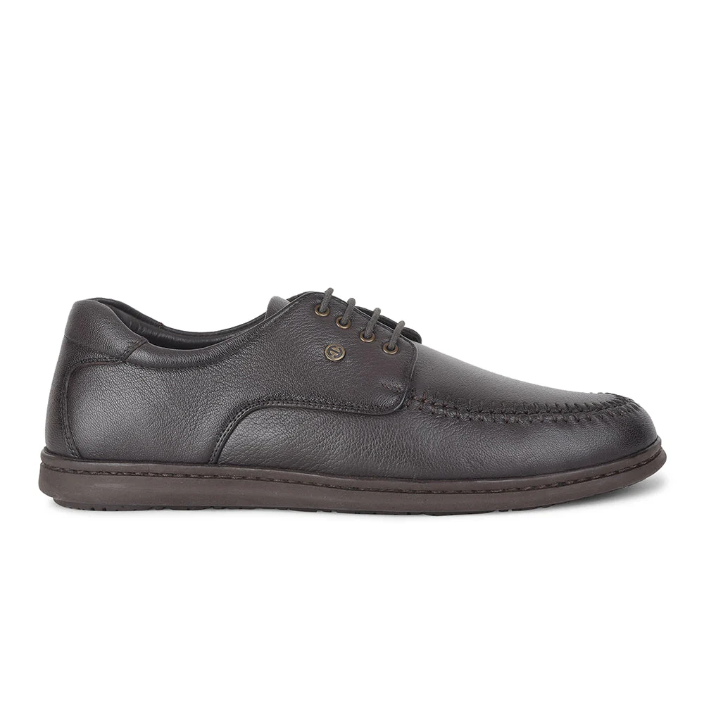 Healers by Liberty Men SAGAR-11 Brown Formal Lacing Shoes - Image 2