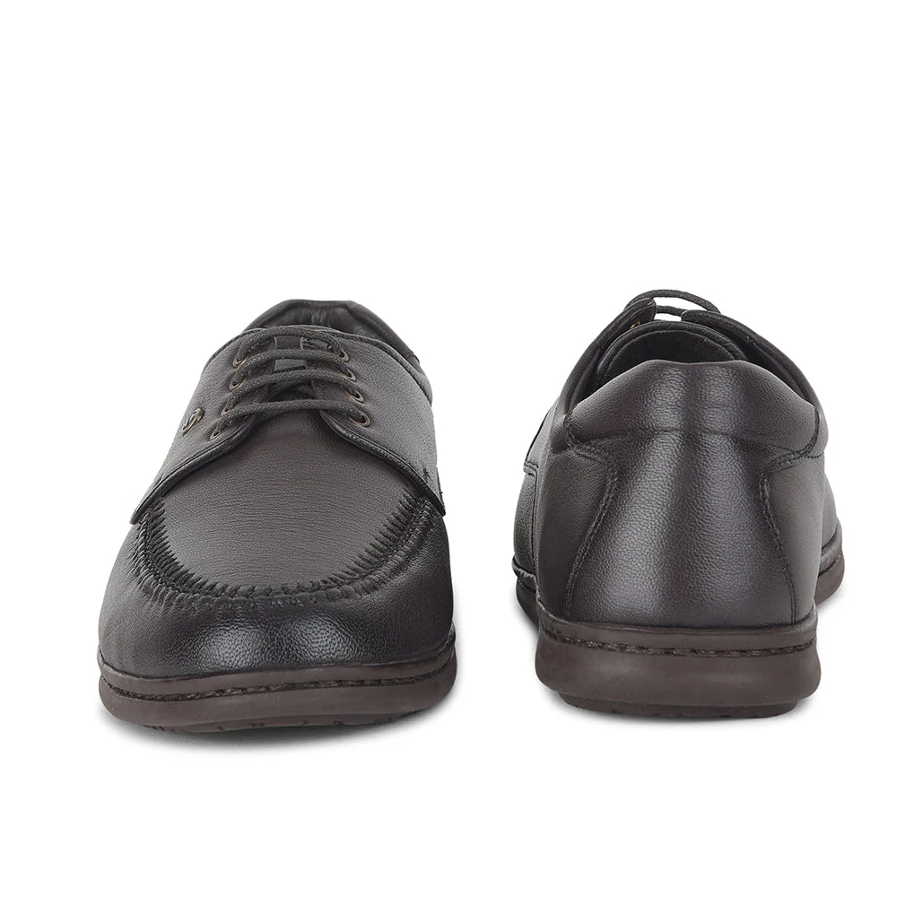 Healers by Liberty Men SAGAR-11 Brown Formal Lacing Shoes - Image 5
