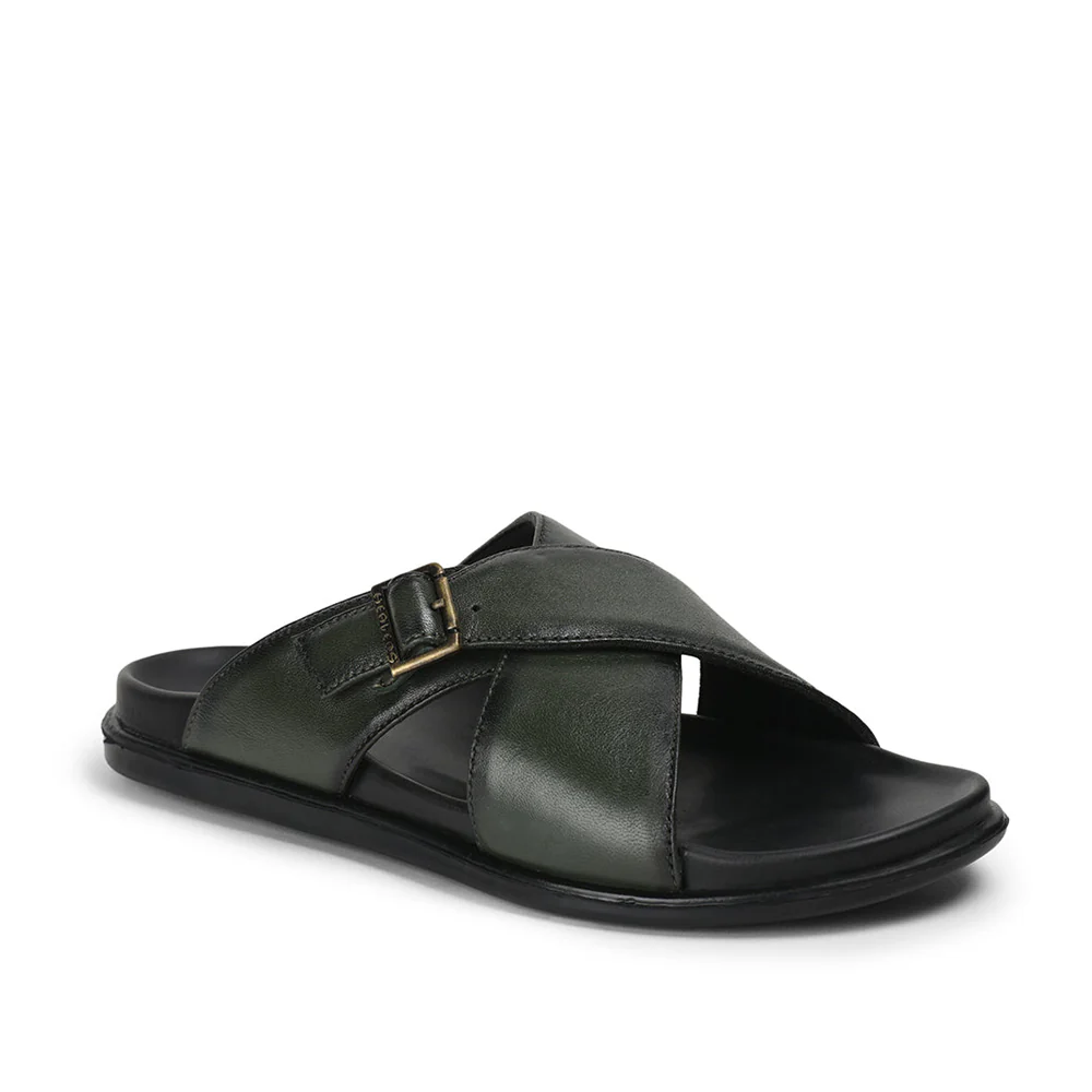 Healers By Liberty Men SOFT-1 Olgreen Casual Slippers