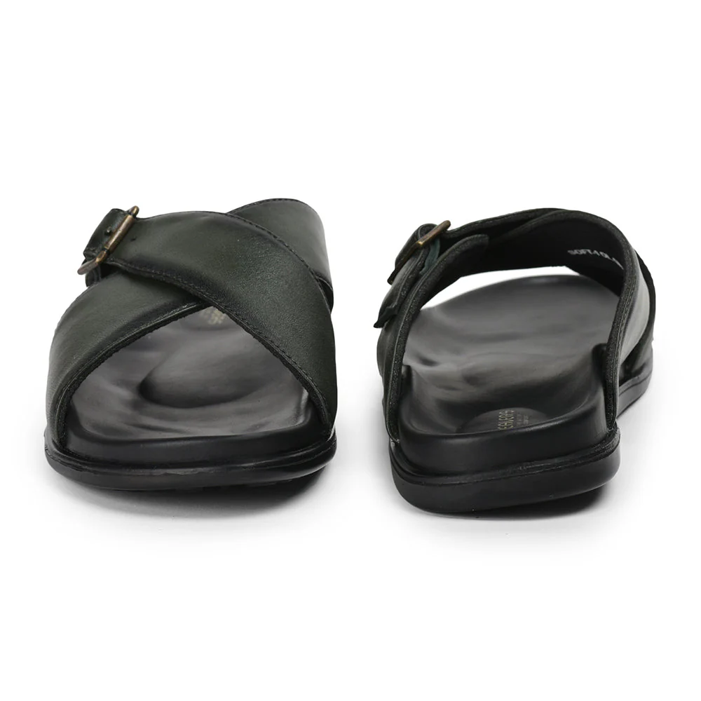 Healers By Liberty Men SOFT-1 Olgreen Casual Slippers - Image 5