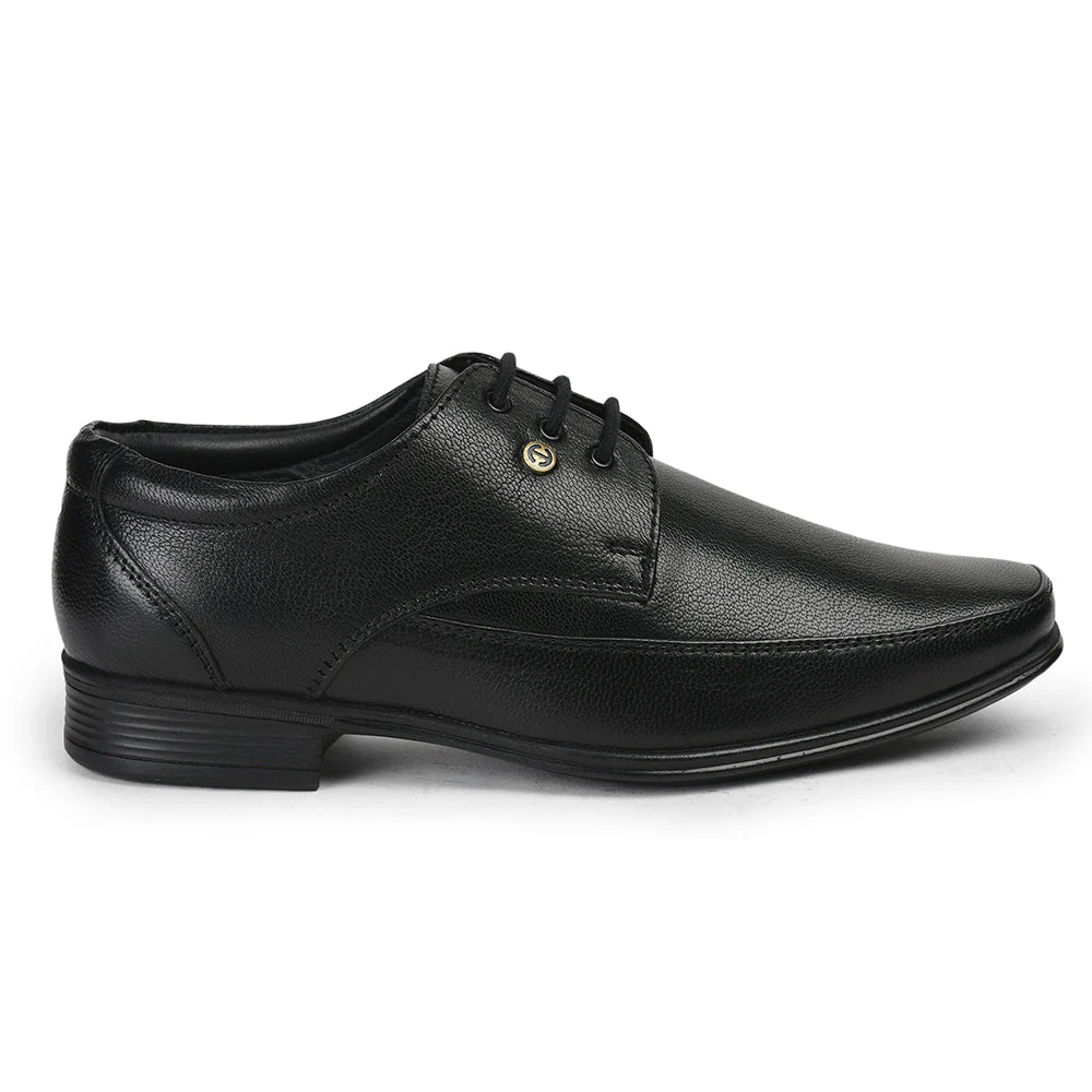 Healers By Liberty Men UVL-125 Black Formal Lacing Shoes - Image 2