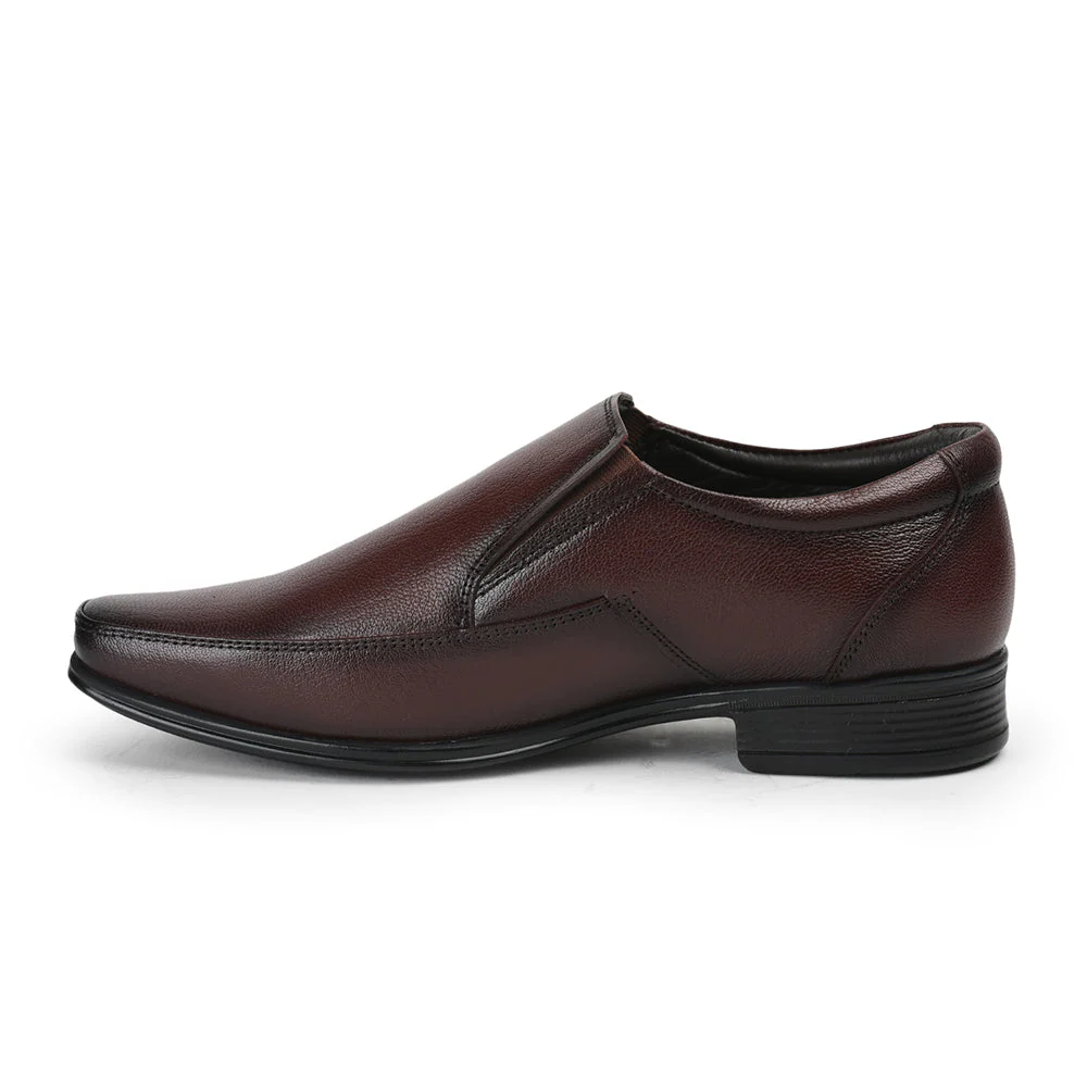 Healers By Liberty Men UVL-128 Cherry Formal Non Lacing Shoes - Image 3