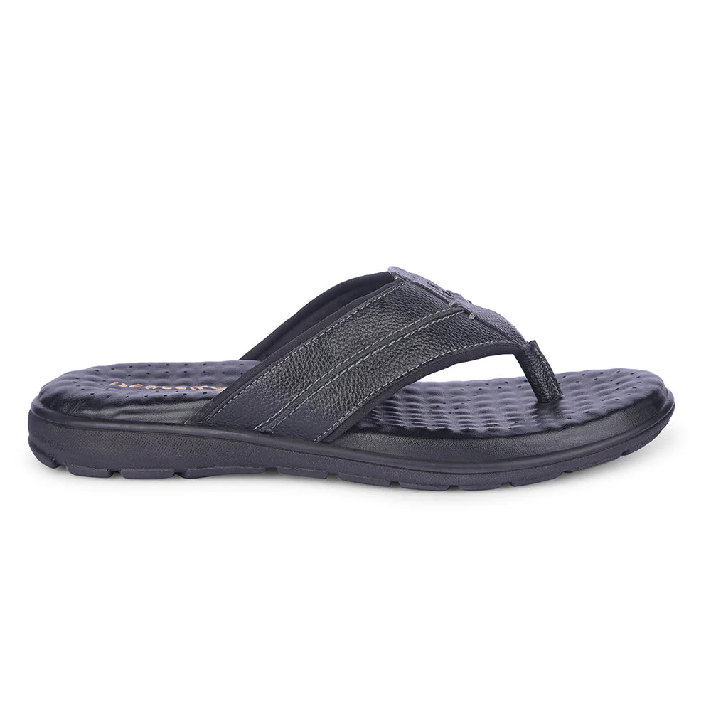 Healers By Liberty Mens CSS-1 Black Casual Thong - Image 2