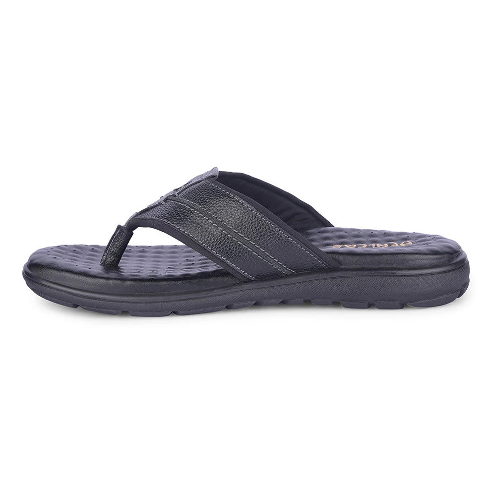 Healers By Liberty Mens CSS-1 Black Casual Thong - Image 3
