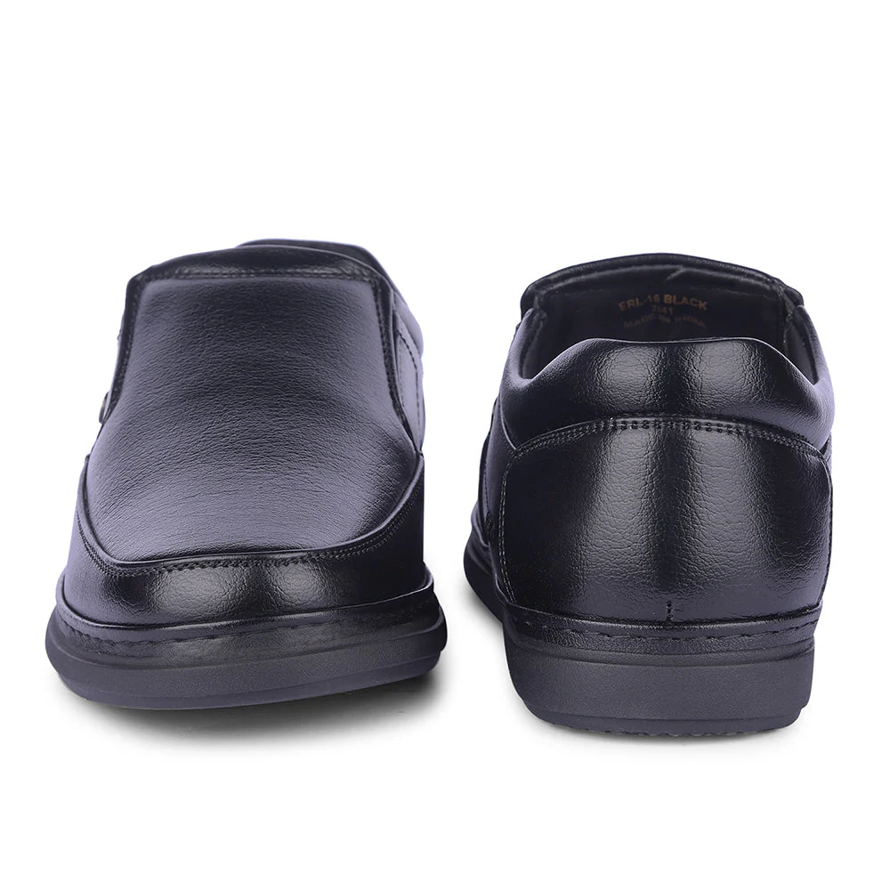 Healers By Liberty Mens ERL-16 Black Formal Non Lacing Shoes - Image 5
