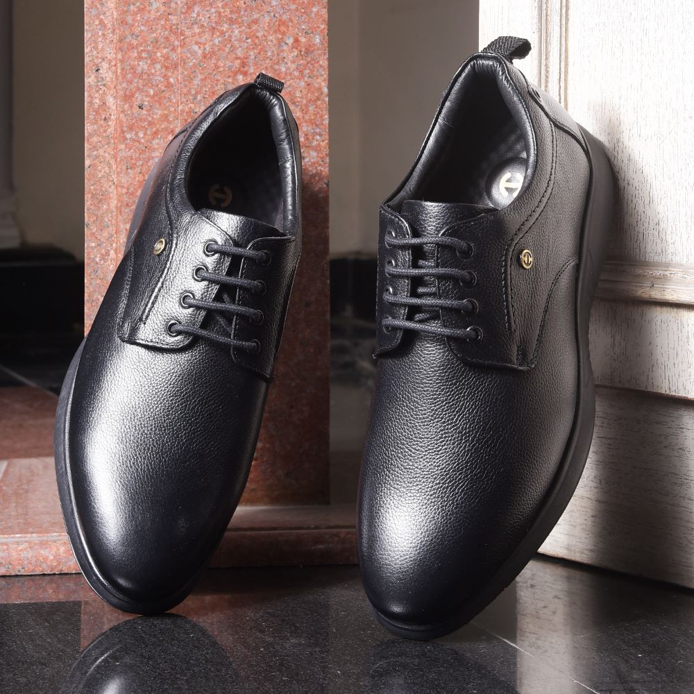 Healers By Liberty Mens OSL-42 Black Formal Lacing Shoes - Image 4