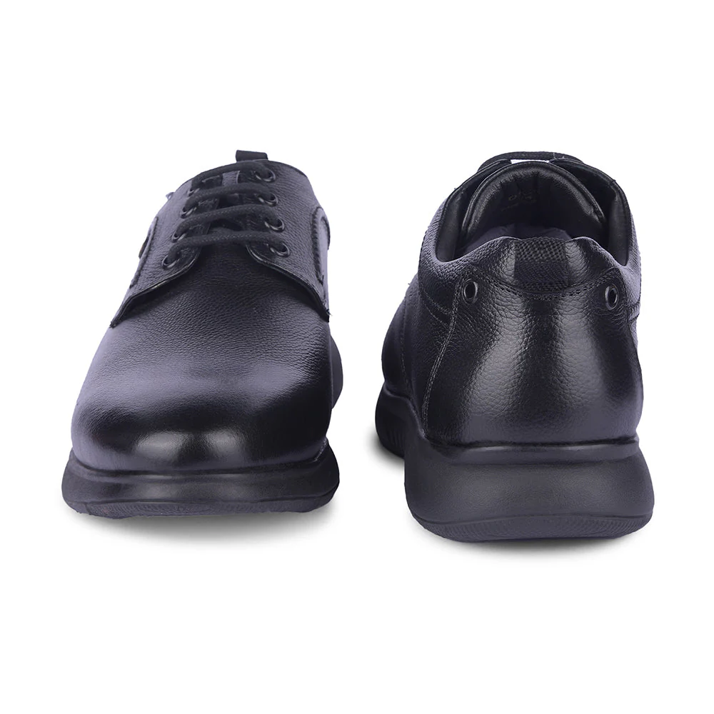 Healers By Liberty Mens OSL-42 Black Formal Lacing Shoes - Image 5