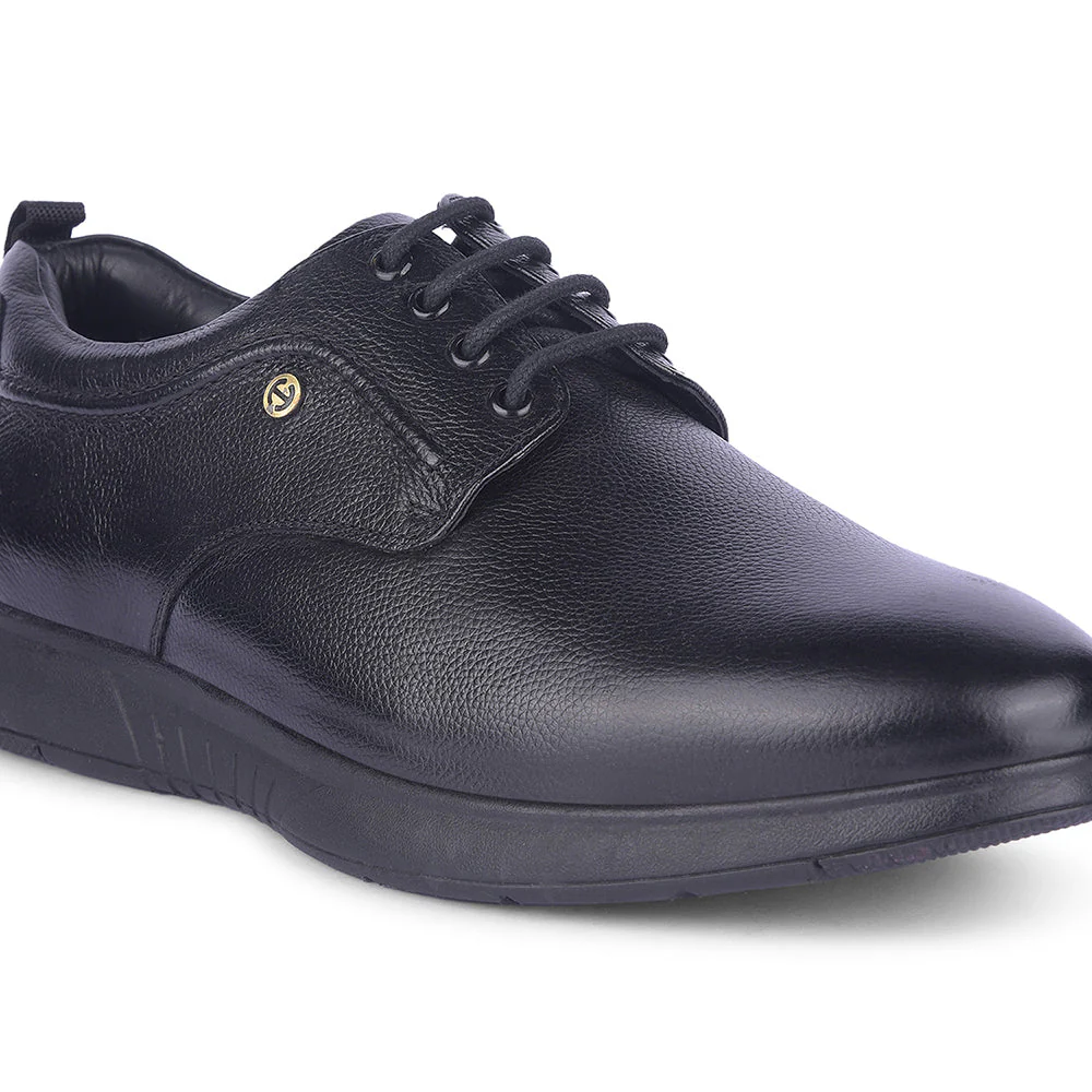 Healers By Liberty Mens OSL-42 Black Formal Lacing Shoes - Image 6