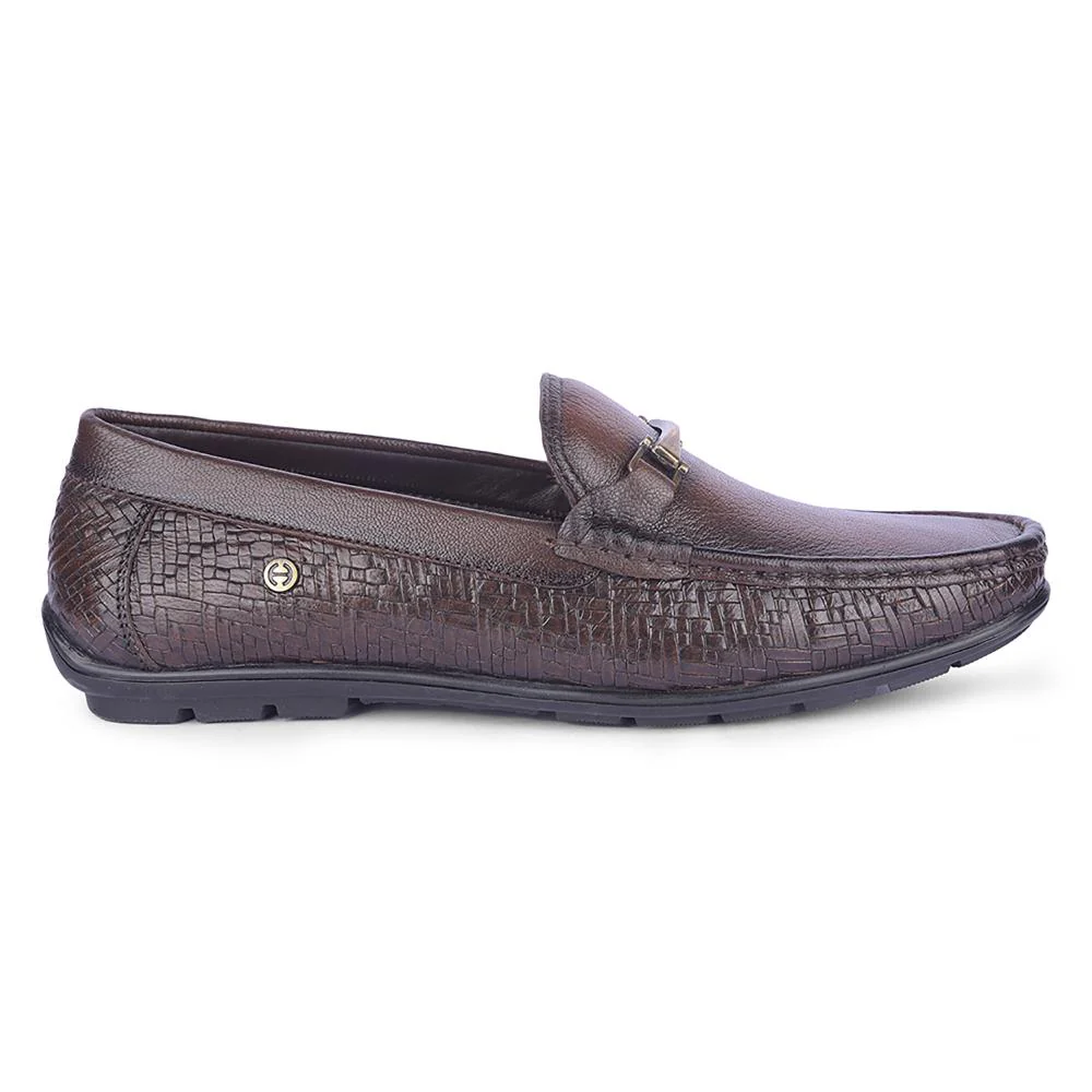 Healers By Liberty Mens OSL-49 Brown Formal Loafers - Image 2