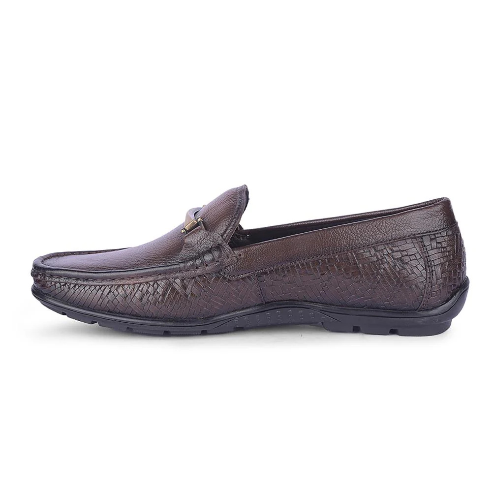 Healers By Liberty Mens OSL-49 Brown Formal Loafers - Image 3