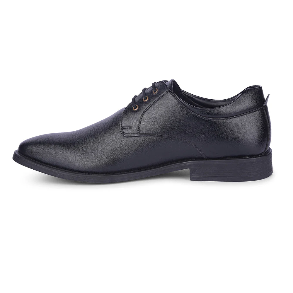 Healers By Liberty Mens SAGAR-16 Black Formal Lacing Shoes - Image 3