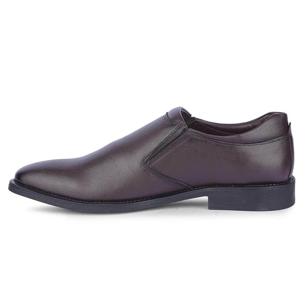 Healers By Liberty Mens SAGAR-17 Brown Formal Non Lacing Shoes - Image 3