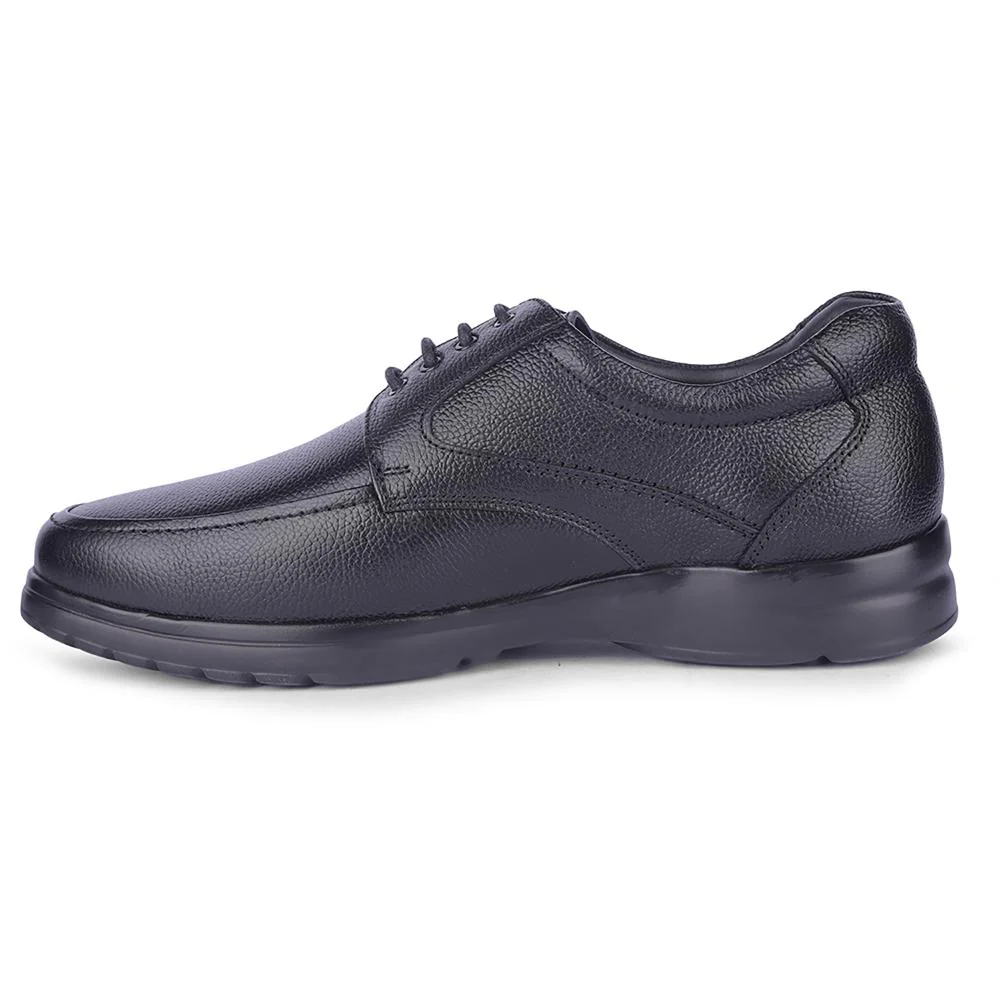 Healers By Liberty Mens UVI-11 Black Formal Lacing Shoes - Image 3
